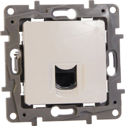 Legrand NILOÉ - Inbouw RJ45 UTP CAT6 stopcontact - Enkelvoudig - Wit
