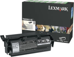 Lexmark T650H11E - Originele toner - Printcapaciteit 25000 - Zwart