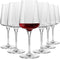 KROSNO - Rode wijnglazen - Set van 6 glazen 500 ml - Elegant ontwerp (set van 6)