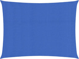 vidaXL - Zonnezeil - 160 - g/m² - 2,5x3,5 - m - HDPE - blauw