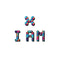 I AM THE WATCH - Horloge - 40mm - Grijs/blauw/roze - IAM-KIT10