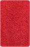 vidaXL - 3-delige - badmatset - rood - polypropyleen - antislip