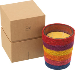 J-Line Geurkaars Mand Beige Mix Medium - 55 Uur