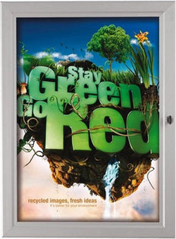 Informatie-vitrine voor 1 vel A4