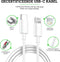 2-Pack Oplaadkabel Geschikt voor iPhone 14, Pro, Pro Max - Ondersteunt Apple Fast Charging - Oplader - USB-C - Quick Charge - 1 Meter