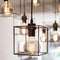 Atmooz - Hanglamp Noury - Industrieel - Woonkamer / Slaapkamer / Eetkamer - Plafondlamp - Zwart - Hoogte 130cm - Metaal
