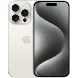 Apple iPhone 15 Pro - Wit titanium - 128 GB - eSIM