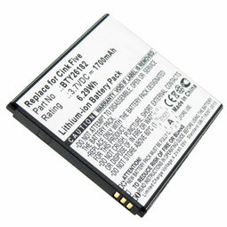 AccuCell-batterij geschikt voor WiKo Cink Five, Rainbow, Wiko Darknight, Wiko Rainbow Lite, Wiko Stairway, Wiko Bloom, Wiko Barry