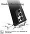 iMoshion Hoesje Geschikt voor Samsung Galaxy S24 Ultra Hoesje Shockproof - iMoshion Rugged Hybrid Carbon Case - zwart