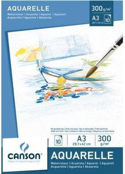 Canson Aquarelblok Graduate A3 250gr 20vel