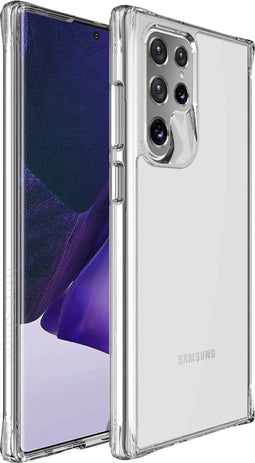 iMoshion Hoesje Geschikt voor Samsung Galaxy S22 Ultra Hoesje Shockproof - iMoshion Rugged Air Case - Transparant