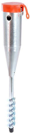 Redcliffs Parasolhouder - Metaal - Geschikt voor parasols Ø 25 tot 55 mm - Zilver