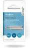 Nedis Stereo-Audioadapter - 3,5 mm Male - 6,35 mm Female - Verguld - Recht - Metaal - Zilver - 1 Stuks - Doos