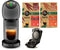 Krups Dolce Gusto Genio S YY5895FD - Capsule Koffiemachine - 15 bar - Grijs - Bundle 2x NEO Espresso Lungo + NEO Capsule Adapter (2 stuks)