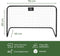 Umbro Voetbaldoeltjes - Set van 2 - 78 x 56 x 45 cm - Kunststof - Zwart (2 stuks)