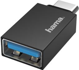 Hama 00200311 - USB Type-C naar USB A Kabel - 5 Gbit/s - Zwart
