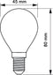 Philips - Master Value LEDluster E27 Kogel Filament Helder 3.4W 470lm - 927 Zeer Warm Wit | Beste Kleurweergave - Dimbaar - Vervangt 40W