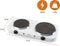 Tristar KP-6245 - Elektrische kookplaat 2500W - 2 Kookzones - Wit
