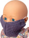 Mamamemo Babypop-accessoire Mondkapje Katoen 3 Stuks