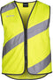 WOWOW Roadie - Reflectievest - Extra zichtbaarheid - Geel/Zwart (3XL)