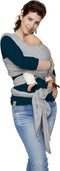 ByKay Stretchy Wrap de Luxe - Draagdoek - Geschikt voor newborn tot 18 kg - Grijs Melange