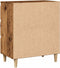 vidaXL - Dressoir - 60x35x70 - cm - bewerkt - hout - oud - houtkleurig