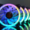 Raijintek IRIS 12 RBW ADD-3 - 120mm ventilator - 3x 120mm 28dB(A) (3 stuks)