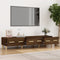 vidaXL - Tv-meubel - 150x34,5x30 - cm - bewerkt - hout - bruin - eikenkleur