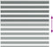 vidaXL - Zebra - rolgordijn - 160x150 - cm - stofbreedte - 155,9 - cm - donkergrijs