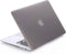 Lunso Geschikt voor MacBook Pro 13 inch (2016-2019) cover hoes - case - mat grijs