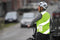 WOWOW Roadie - Reflectievest - Extra zichtbaarheid - Geel/Zwart (3XL)