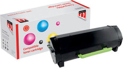 Tonercartridge Quantore alternatief tbv Lexmark 24B6186 zwart