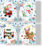 Anna's Collection - Raamdeco 30x42cm kerst kleur 4asst
