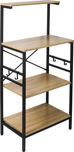 ERRO Keukenrek - Keukenkast - Metaal / Hout - 58x35x122cm