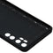 Hoesje Siliconen Geschikt voor Xiaomi Mi Note 10 Lite - Brushed Backcover - Zwart