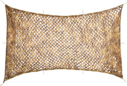 vidaXL - Camouflagenet - met - opbergzak - 600x414 - cm - zandkleurig