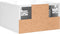 vidaXL - Nachtkastje - wandgemonteerd - 35x35x20 - cm - hoogglans - wit