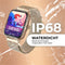 AyeWay Smartwatch - Stalen Band - Waterdicht IP67 - 70 Sportmodi - Roze