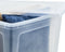 IRIS Clearbox - Opbergbox 70L - Set van 6 - Kunststof (set van 6)