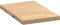 vidaXL - Keuken - werkblad - rechthoekig - 40x63,5x4 - cm - massief - eikenhout