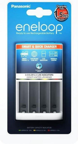 Sanyo BQ-CC55 - Batterijlader - Laadt 1-4 batterijen - 2000mAh