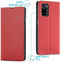 iMoshion Hoesje Geschikt voor Xiaomi Redmi Note 10 (4G) Hoesje Met Pasjeshouder - iMoshion Slim Folio Bookcase - Rood