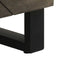 vidaXL - Dressoir - 60x33x75 - cm - massief - mangohout - zwart