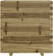vidaXL - Plantenbak - 70x40x72,5 - cm - geïmpregneerd - grenenhout