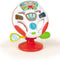 Baby Clementoni - Activity Wheel - Speelsgoed Stuur met Activiteiten - Speelstuur voor op Tafel - Met Geluid en Lampjes - 1 Jaar