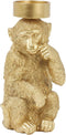 Light & Living - Kandelaar MONKEY - 16.5x15x32cm - Goud