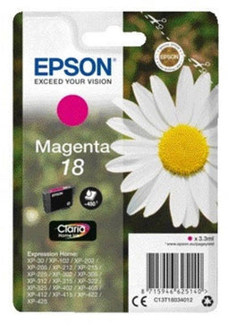 Epson C13T18034012 - Inktcartridge - Origineel - Magenta