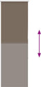 vidaXL - Rolgordijn - verduisterend - koffie - 45x150 - cm - stofbreedte - 40,7 - cm