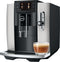 Jura E8 (EC) - Volautomatische Koffiemachine - 17 Koffiespecialiteiten - Platina