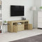 vidaXL - Tv-meubel - 120x30x50 - cm - bewerkt - hout - sonoma - eikenkleurig